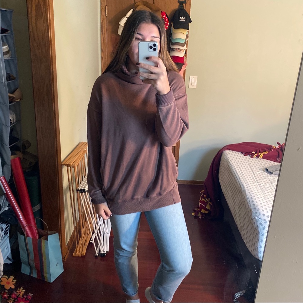 Aerie Cowl Neck Pullover